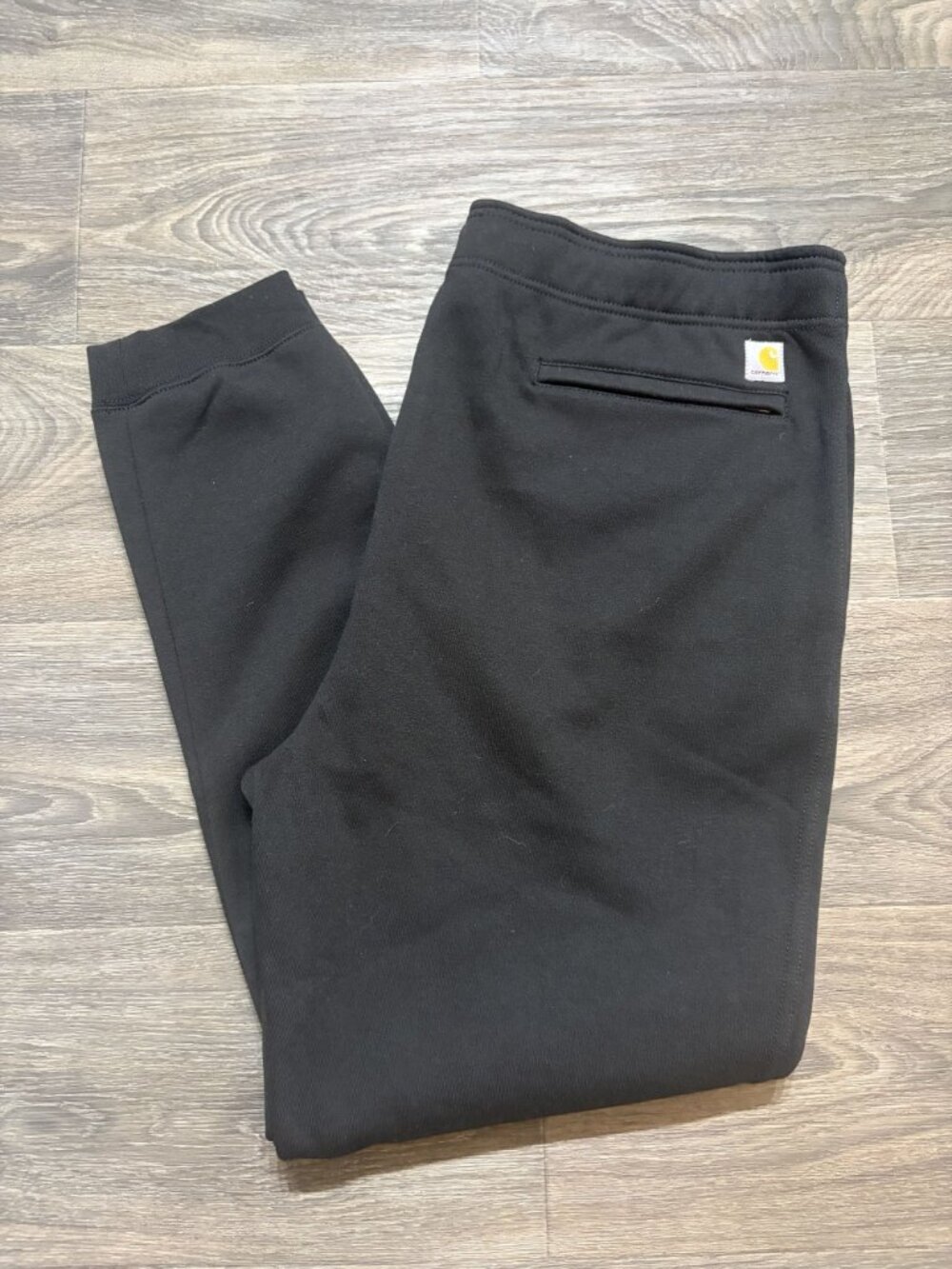 Carhartt Loose Fit Marquette Sweatpant Black Joggers Tapered 105307 Lounge Gym